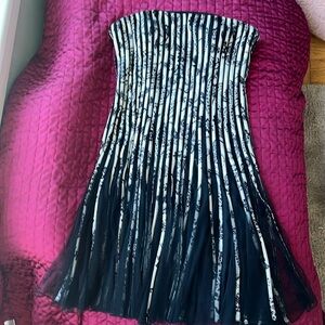 Strapless Cocktail Dress